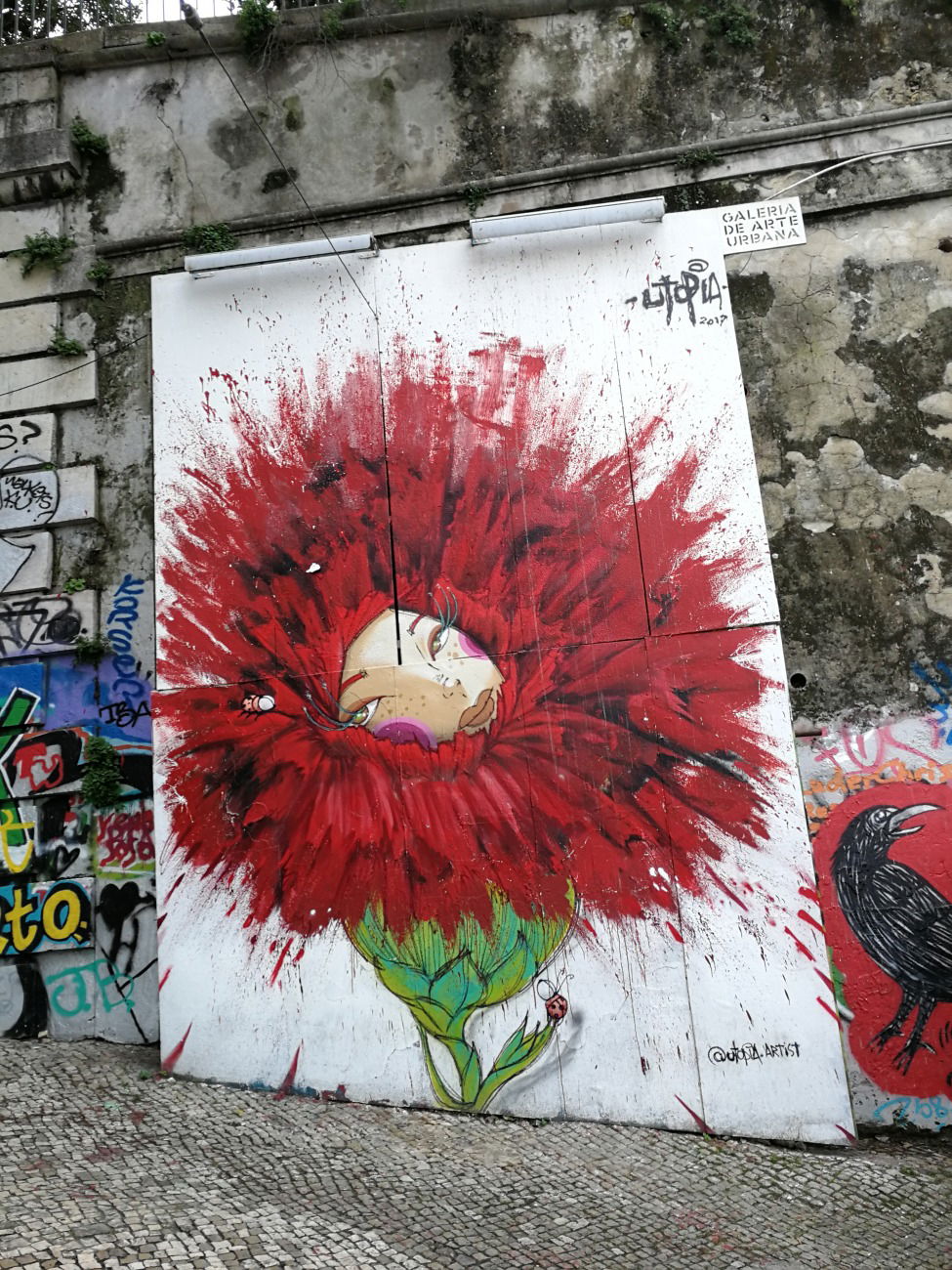 Graffiti Wall in Lissabon - Photo by Kico_one - Lissabon, Portugal, Lisboa