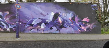 Graffiti Wall in Mönchengladbach - Photo by Kico_one (2023)