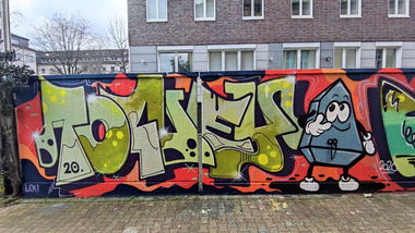 Graffiti Wall in Essen - Photo by Kico_one - Essen, NRW, Ruhrpott
