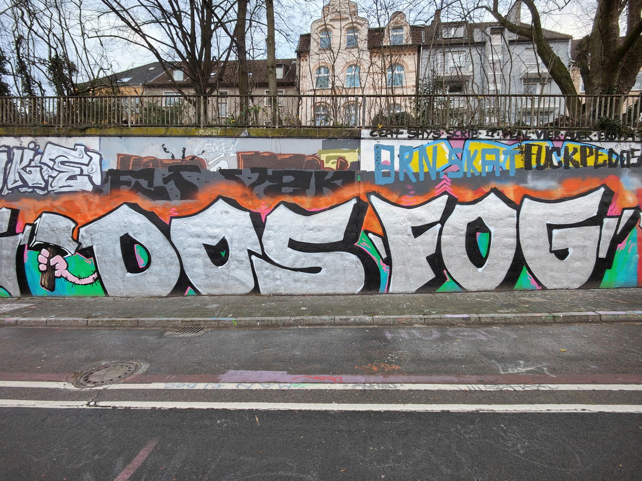 Graffiti Wall in Essen - Photo by Kico_one - Essen, Ruhrgebiet, DOS (2023)