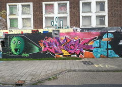 Graffiti Wall in Amsterdam - Photo by Kico_one - Amsterdam, Netherlands