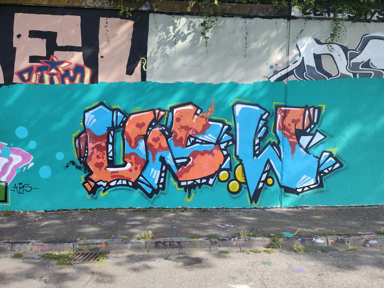 Graffiti Wall in Essen - Photo by Kico_one - Essen, Ruhrgebiet, Essen (2023)