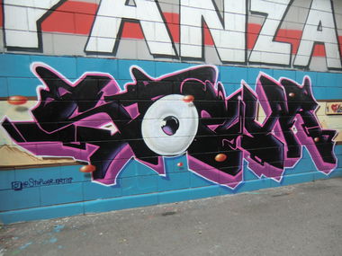 Graffiti Wall in Wien - Photo by Kico_one - Wien, Österreich, Vienna (2016)