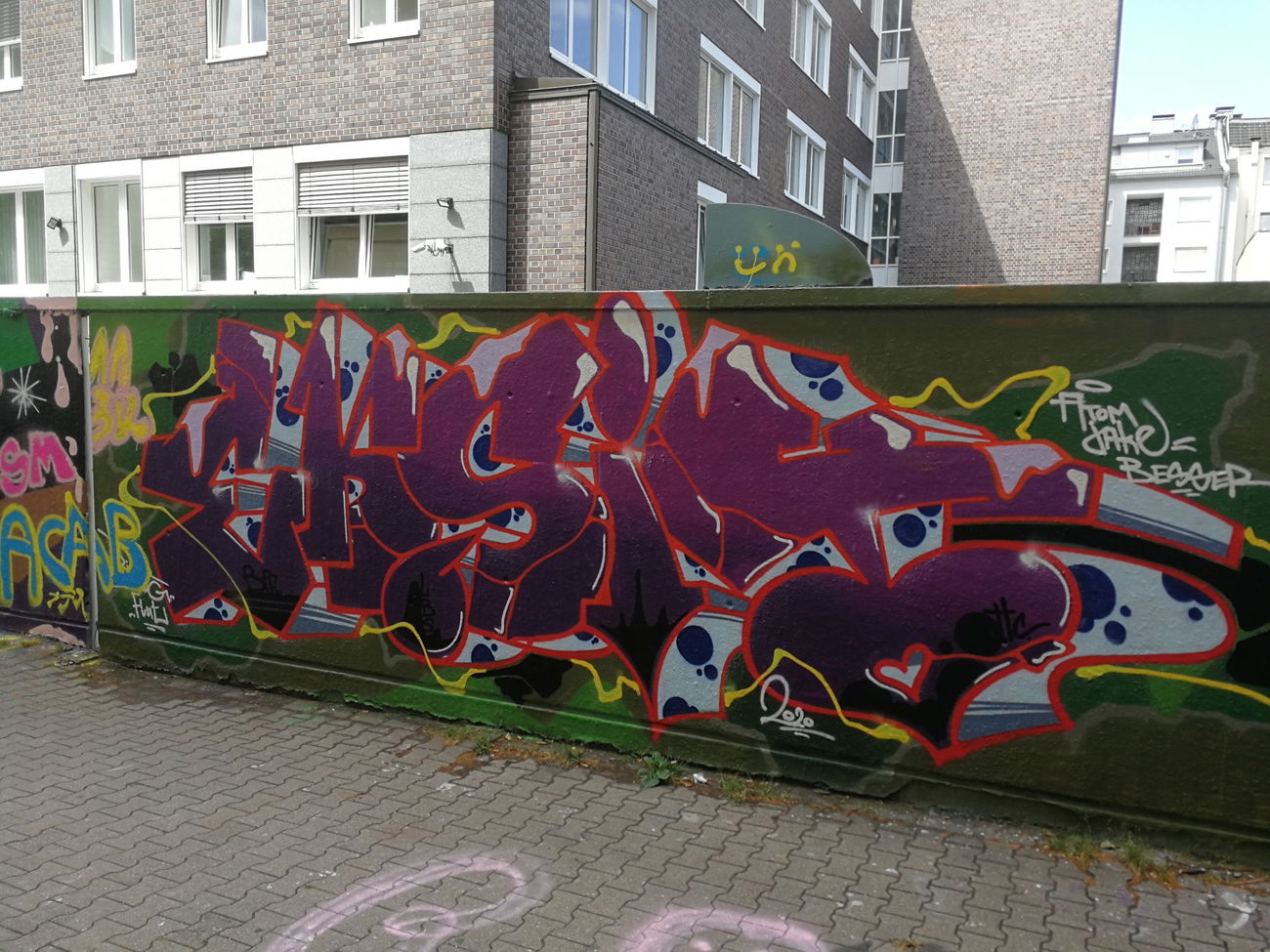 Graffiti Wall in Essen - Photo by Kico_one - Essen, NRW, Ruhrpott (2020)