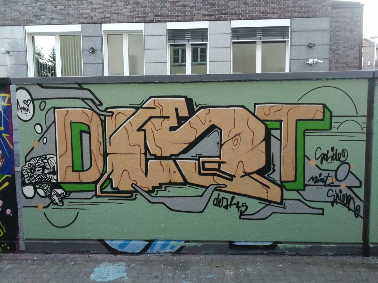 Graffiti Wall - Photo by Kico_one - Essen, Ruhrpott