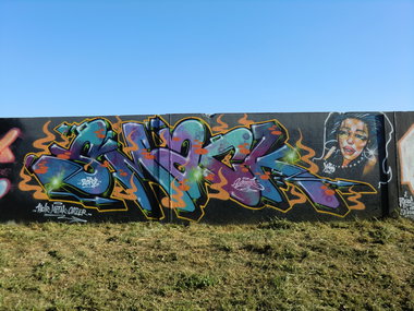 Graffiti Wall in Osijek - Photo by Kico_one - Osijek, Croatia, Smack