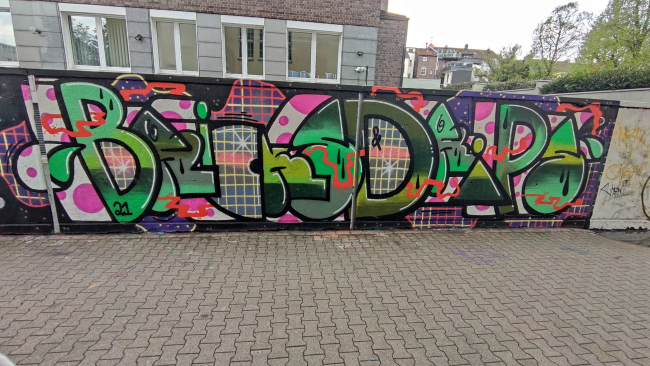 Graffiti Wall in Essen - Photo by Kico_one (2021)