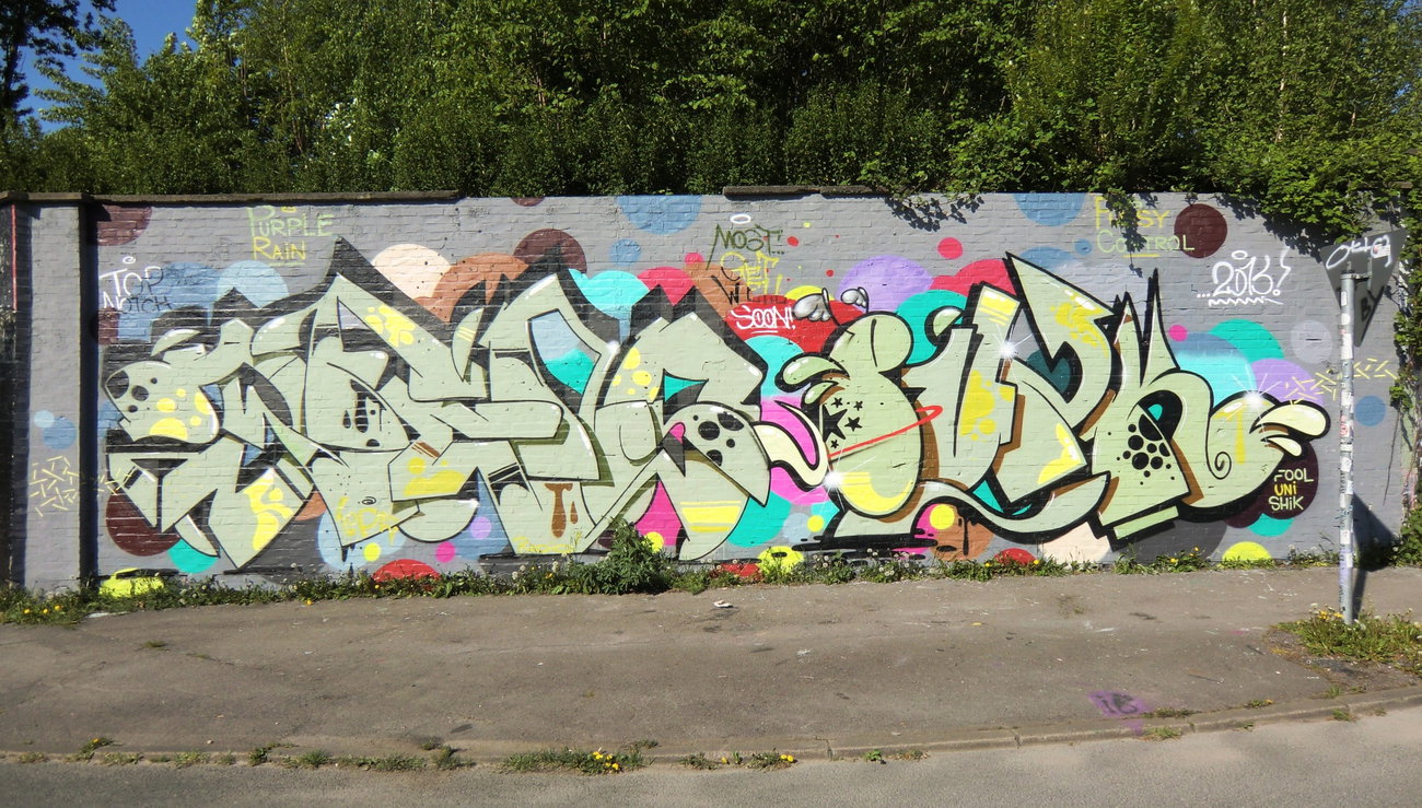 Graffiti Wall in Essen - Photo by Kico_one - Essen, NRW, Ruhrpott (2016)