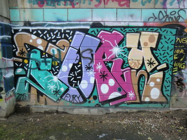 Graffiti Wall in Wien - Photo by Kico_one - Wien, Österreich, Vienna (2016)