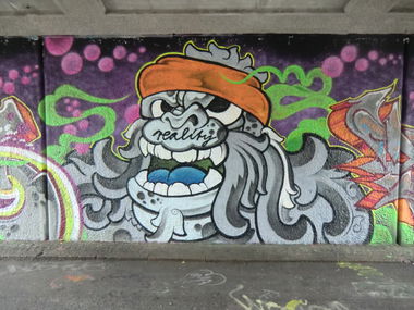 Graffiti Wall in Wien - Photo by Kico_one - Wien, Österreich, Vienna (2016)