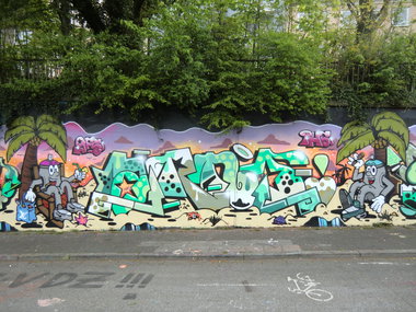 Graffiti Wall in Essen - Photo by Kico_one - Essen, NRW, Ruhrpott (2017)