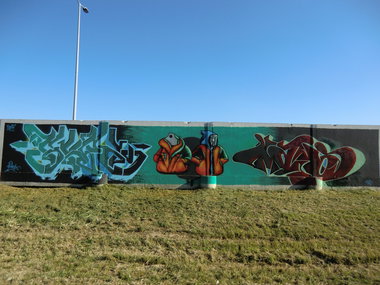 Graffiti Wall in Osijek - Photo by Kico_one - Osijek, Croatia, Skel