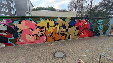 Graffiti Wall in Essen - Photo by Kico_one - Essen, NRW, Ruhrpott (2020)