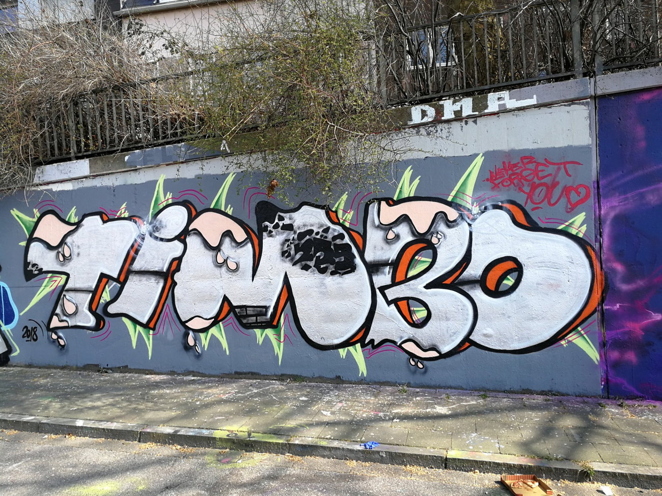 Graffiti Wall in Essen - Photo by Kico_one - Essen, NRW, Ruhrpott (2018)