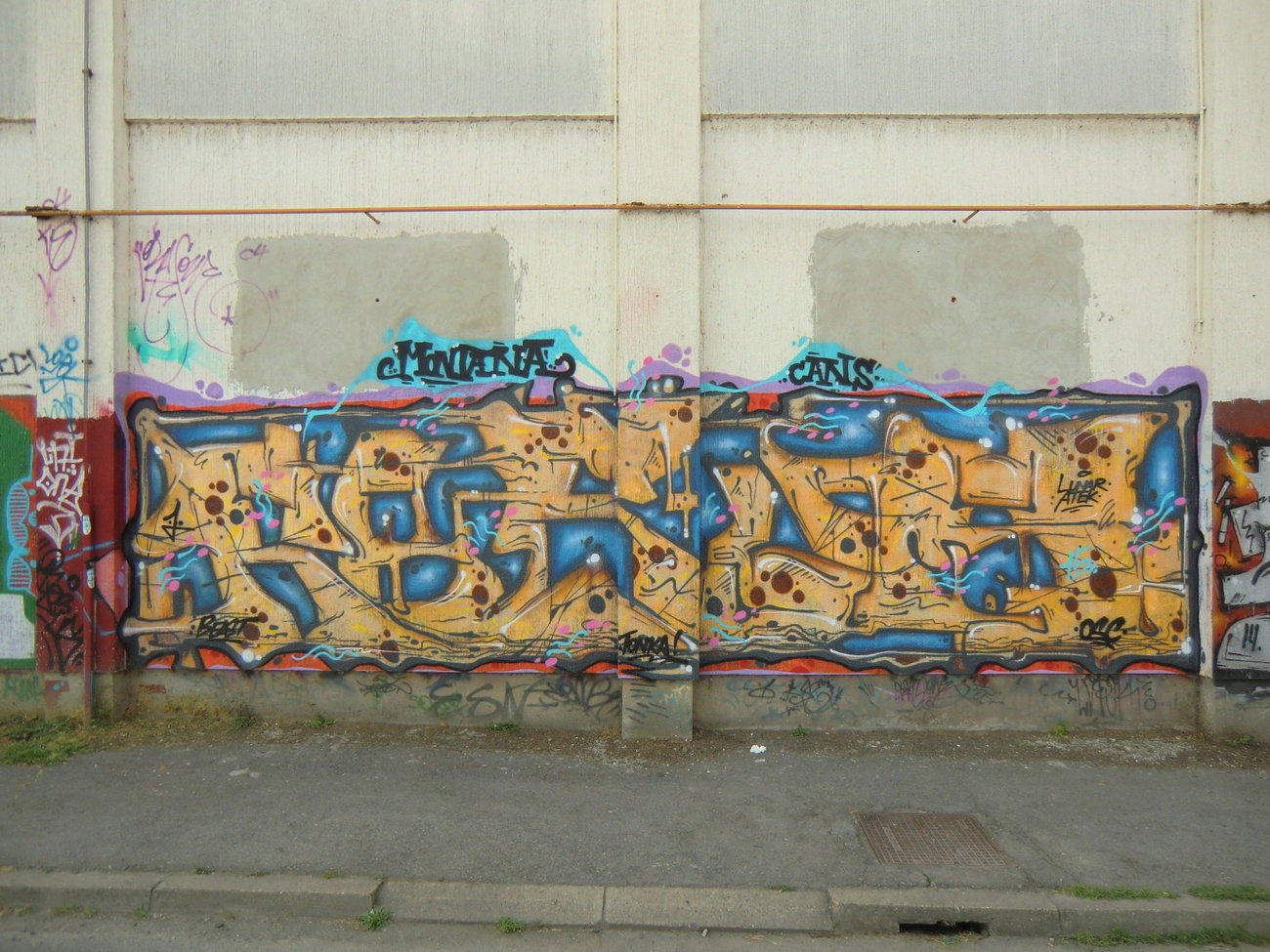 Graffiti Wall in Osijek - Photo by Kico_one - Croatia, Hrvatska, Osijek (2016)