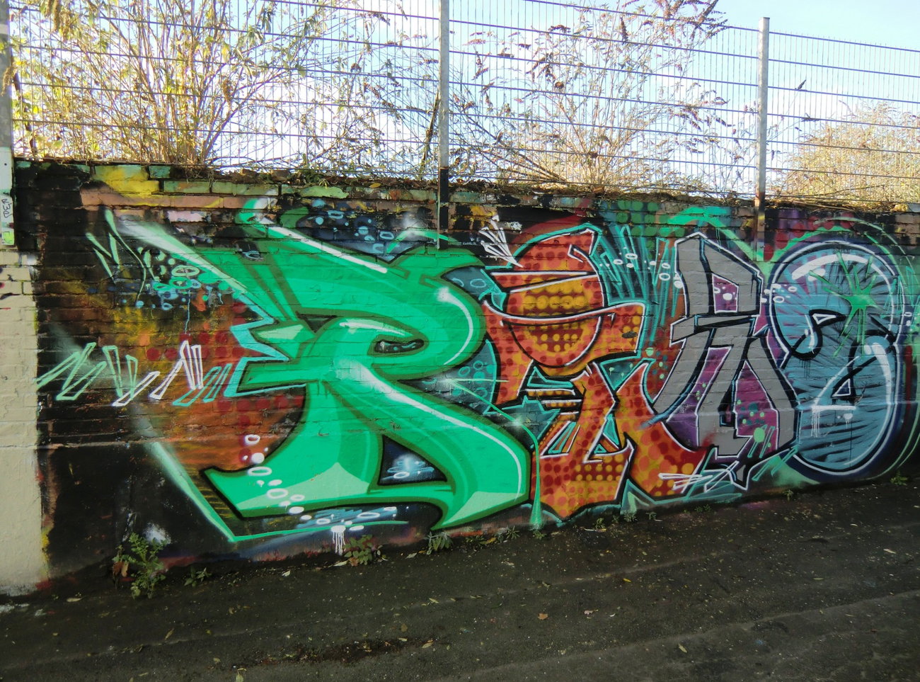 Graffiti Wall in Essen - Photo by Kico_one - Essen, NRW, Ruhrpott (2015)