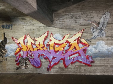 Graffiti Wall in Heerlen - Photo by Kico_one - Heerlen, UnframedEXPO, Mega (2018)
