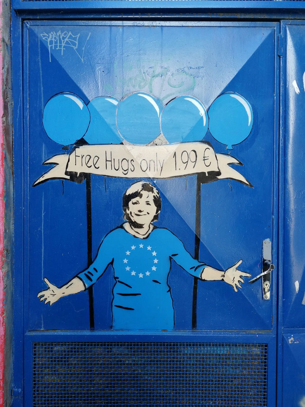 Graffiti Street Art in Osijek - Photo by Kico_one - Osijek, Croatia, Merkel