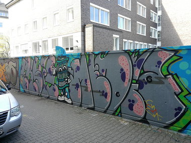 Graffiti Wall in Essen - Photo by Kico_one - Essen, Ruhrpott, NRW (2017)