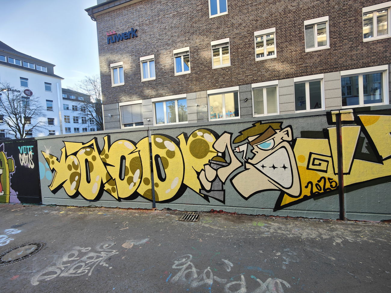 Graffiti Wall in Essen - Photo by Kico_one (2025)