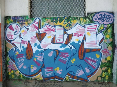 Graffiti Wall in Osijek - Photo by Kico_one - Osijek, Croatia, Hrvatska (2014)