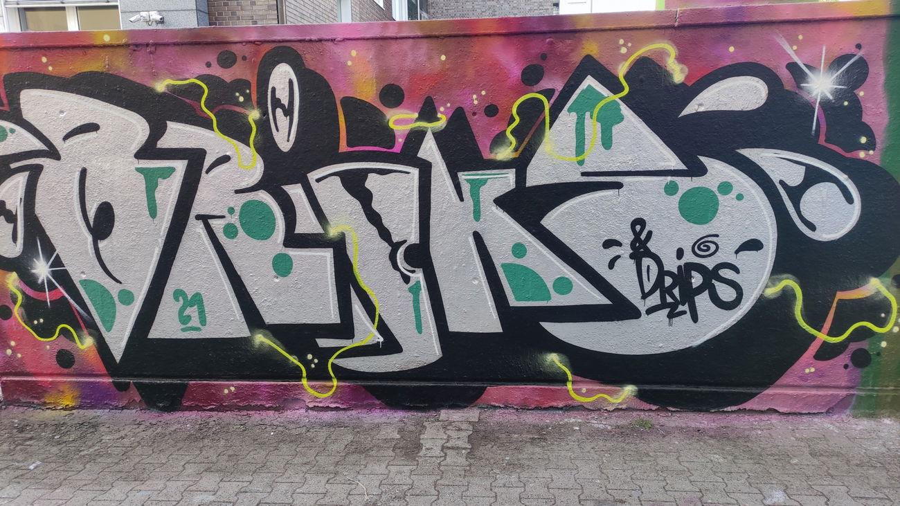Graffiti Wall in Essen - Photo by Kico_one (2021)