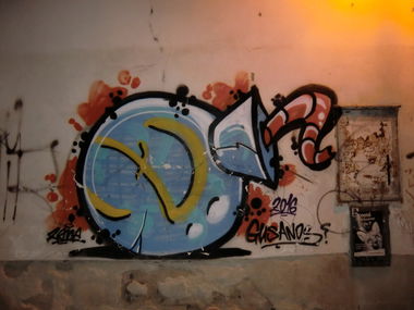 Graffiti Bombing in Prague - Photo by Kico_one - Prague, Praha (2016)