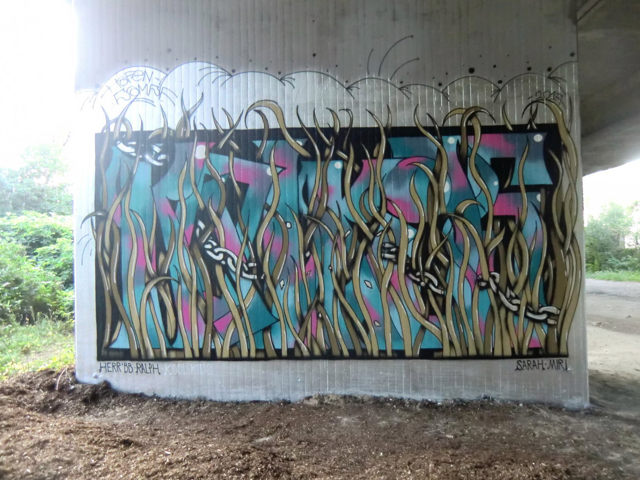 Graffiti Wall in Essen - Photo by Kico_one - Essen, NRW, Ruhrpott (2017)