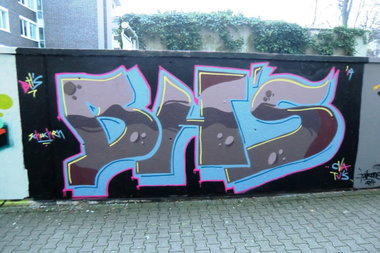 Graffiti Wall in Essen - Photo by Kico_one - `Bh, Bh´s, Essen (2014)