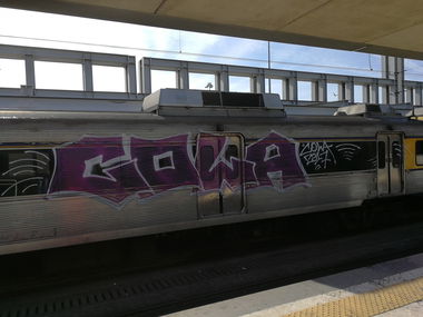 Graffiti Train in Lissabon - Photo by Kico_one - Lissabon, Portugal, Lisboa