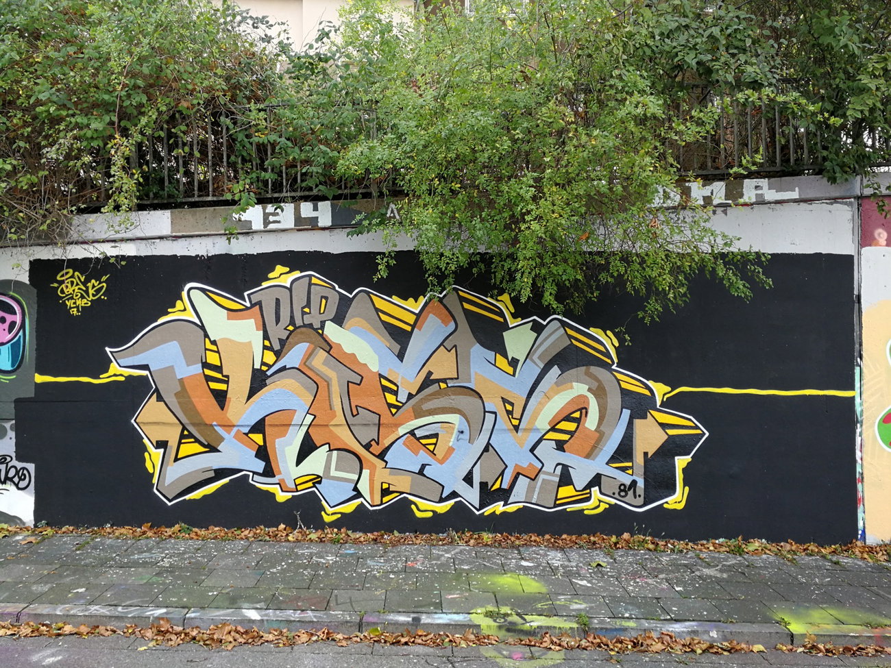 Graffiti Wall in Essen - Photo by Kico_one - Essen, NRW, Ruhrpott (2017)