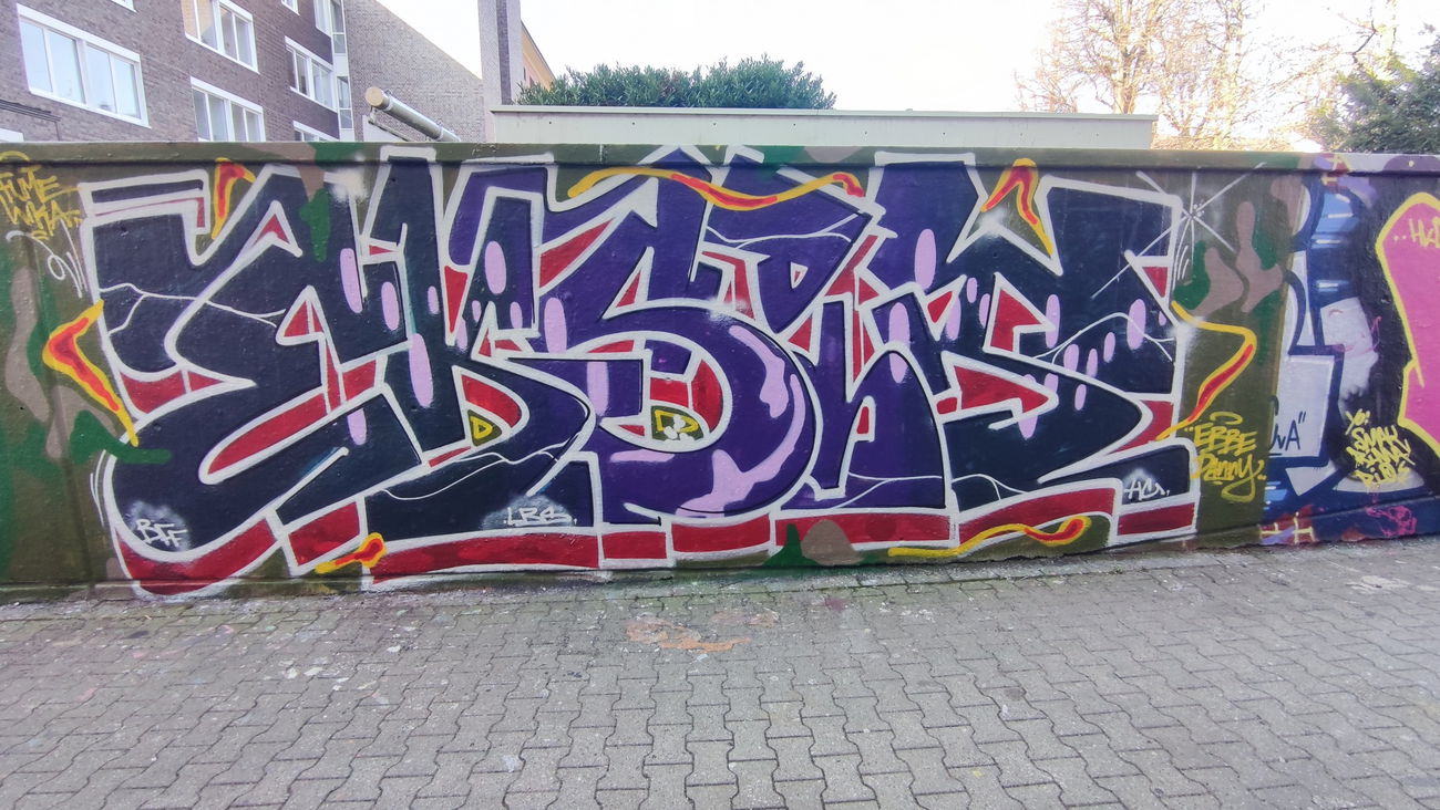 Graffiti Wall in Essen - Photo by Kico_one (2021)