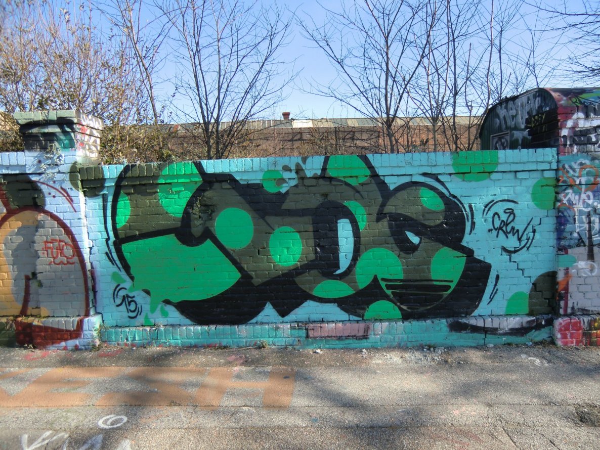 Graffiti Wall in Essen - Photo by Kico_one - Cva (2015)