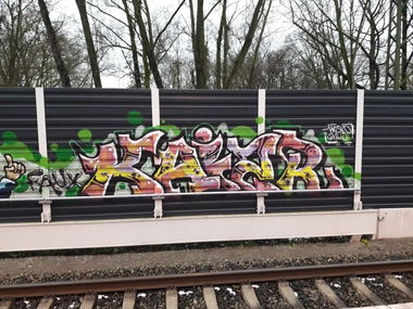 Graffiti Bombing in Essen - Photo by Kico_one - Essen, NRW, Ruhrpott (2017)