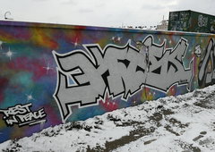 Graffiti Wall in München - Photo by Kico_one - München, Kiss81, RiP