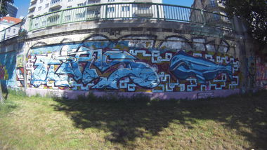 Graffiti Wall in Wien - Photo by Kico_one - Wien, Österreich, Vienna