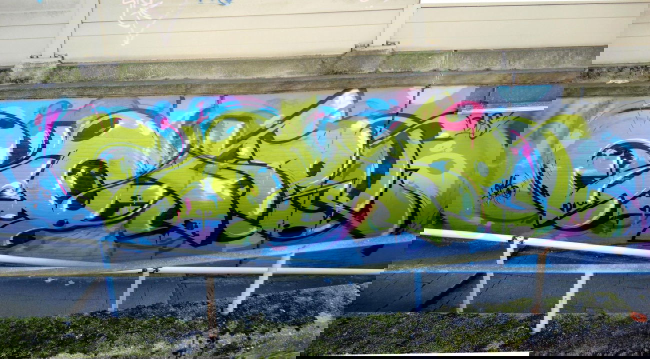 Graffiti Wall in Essen - Photo by Kico_one - Coke, Hafendampf, Essen (2014)