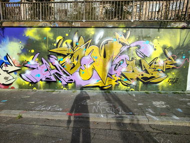 Graffiti Wall in Essen - Photo by Kico_one (2025)