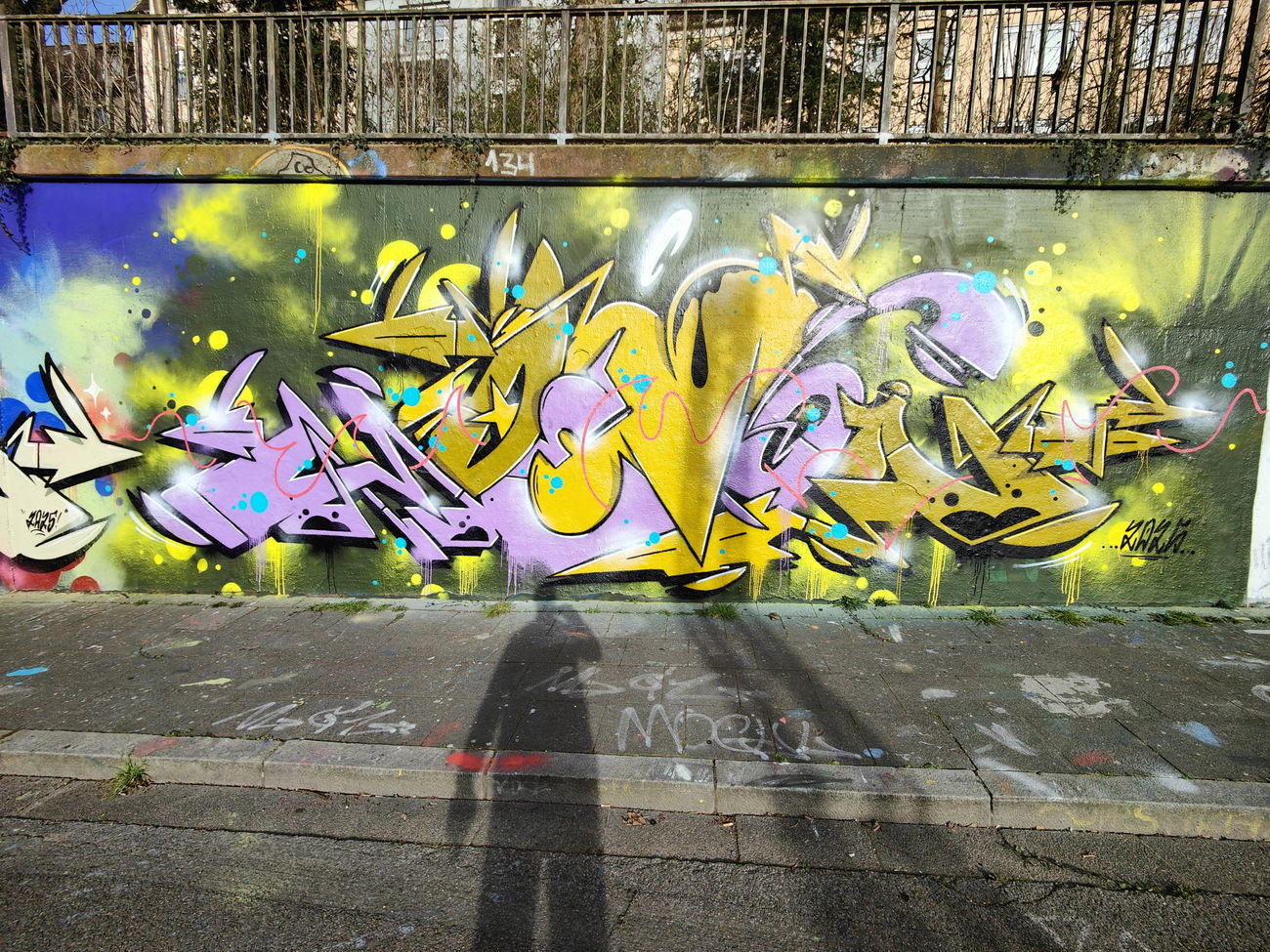 Graffiti Wall in Essen - Photo by Kico_one (2025)
