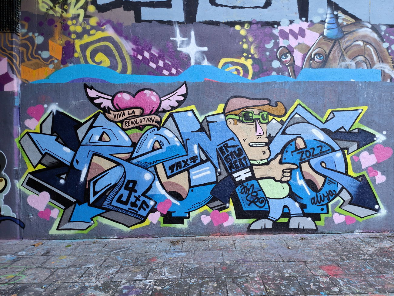Graffiti Wall in Essen - Photo by Kico_one - Essen, Ruhrgebiet (2023)