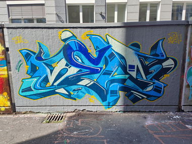 Graffiti Wall in Essen - Photo by Kico_one (2024)