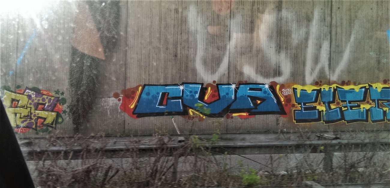 Graffiti Wall in Essen - Photo by Kico_one - Essen, A52, Ruhrpott