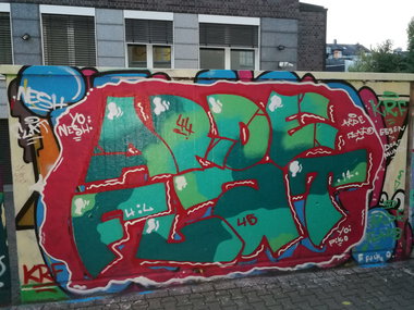 Graffiti Wall in Essen - Photo by Kico_one - Essen, Ruhrpott, NRW (2017)