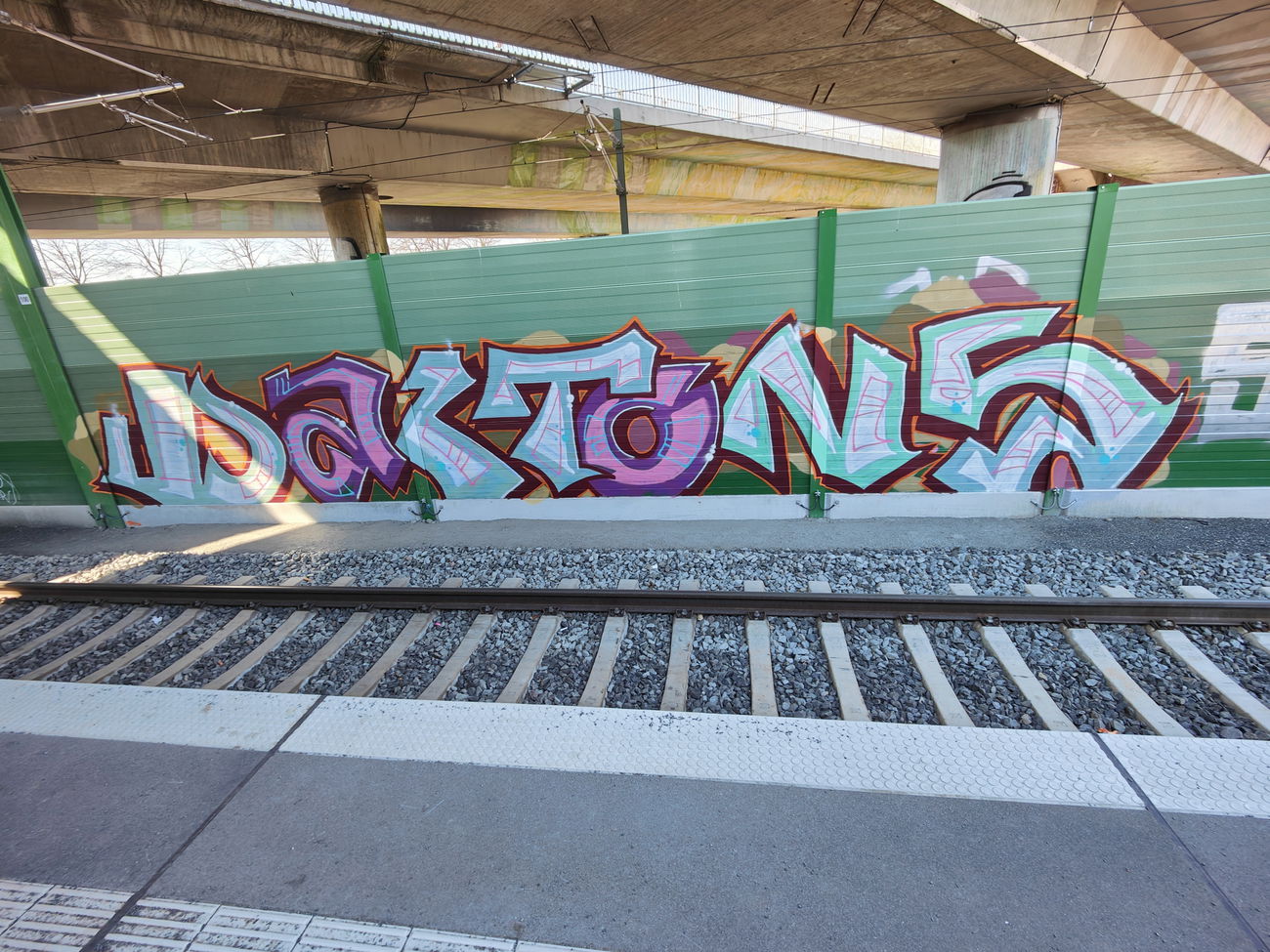 Graffiti Wall in Frankfurt - Photo by Kico_one