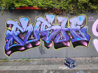 Graffiti Wall - Photo by Kico_one - Essen, Ruhrgebiet, Fush (2023)