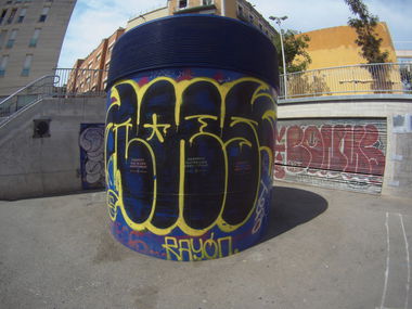 Graffiti Bombing in Barcelona - Photo by Kico_one - Barcelona, Spain, Catalonia