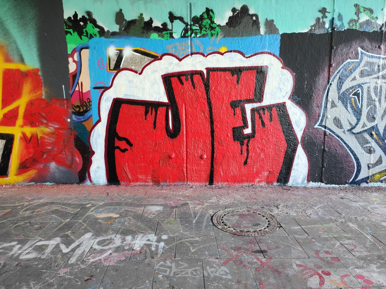 Graffiti Wall in Essen - Photo by Kico_one (2025)