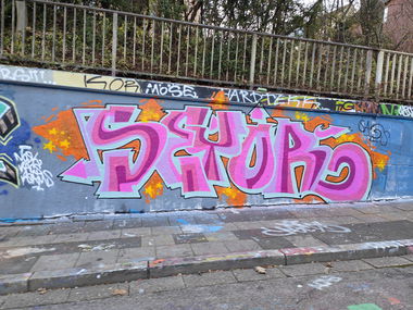 Graffiti Wall in Essen - Photo by Kico_one (2025)