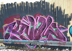 Graffiti Wall in München - Photo by Kico_one - München, Know
