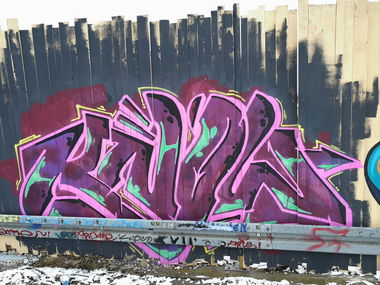 Graffiti Wall in München - Photo by Kico_one - München, Know